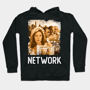 Faye Dunaway Finesse NETWORKs Film Tees, Unleash Diana Christensen's Ambition in Style Hoodie